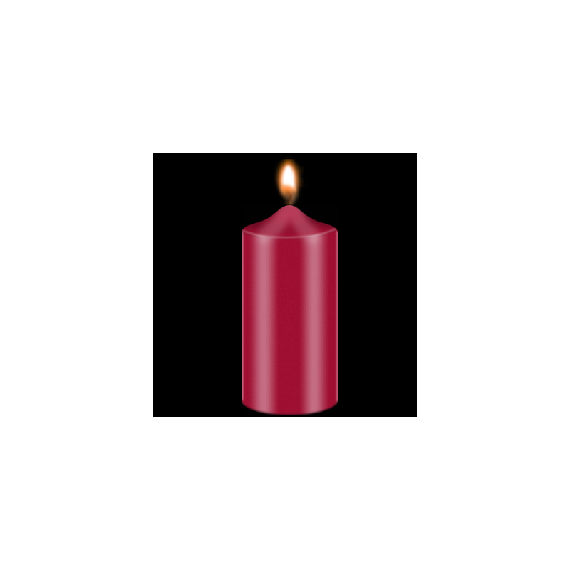 Dark red, candle dye