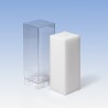 Candle mold, polycarbonate, square, 60x160mm