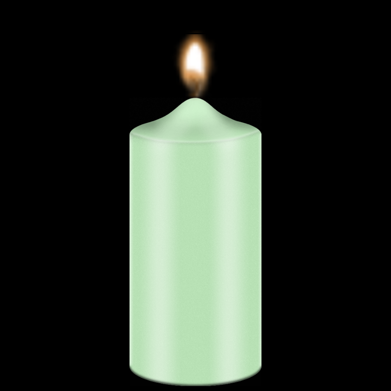Light green, candle dye