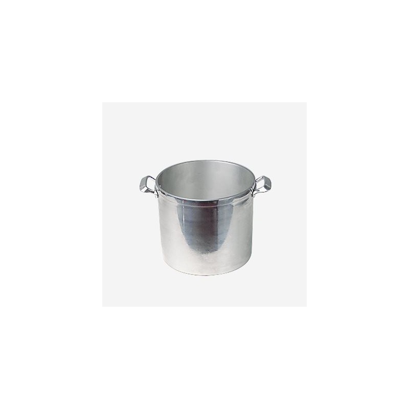 Aluminium pot for household stove tops, 17.5x22cm