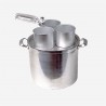 Aluminium pot for household stove tops, 17.5x22cm, set