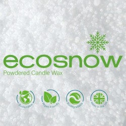 Порошковый стеариновый воск для рассыпных свечей, EcoSnow Powder