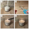 Stearin powder wax, EcoSnow Powder