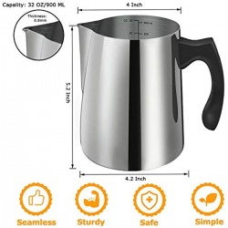 Wax melting pot, 900ml
