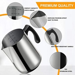 Wax melting pot, 900ml