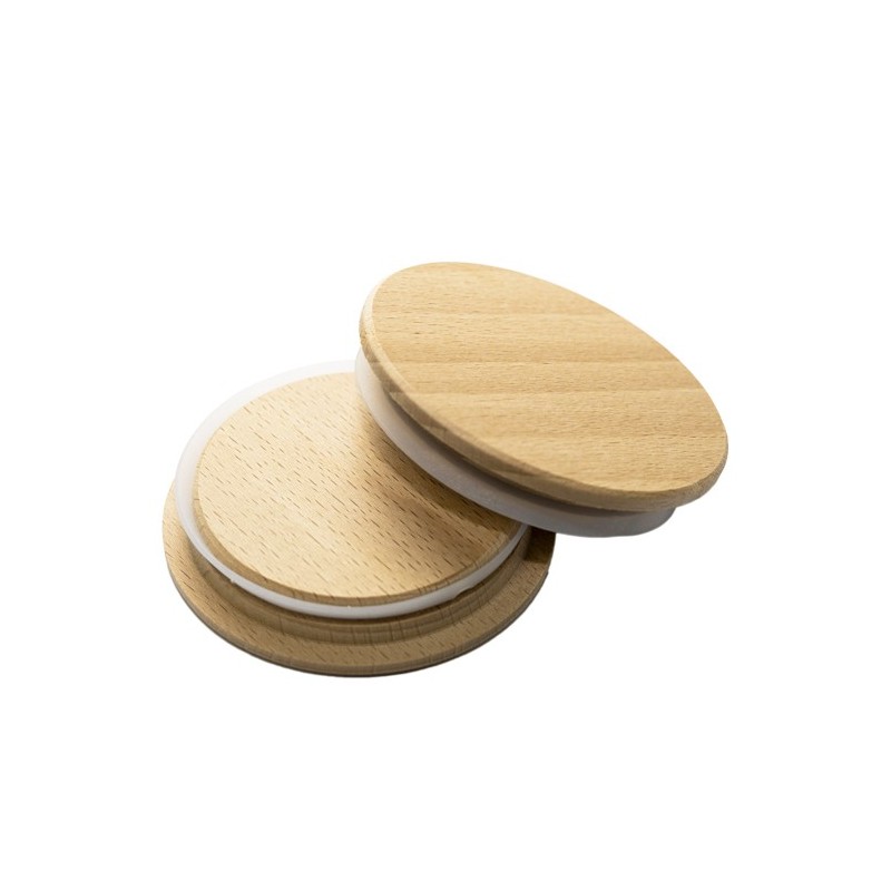 Wooden lid with gasket for HESTIA containers, 8cm
