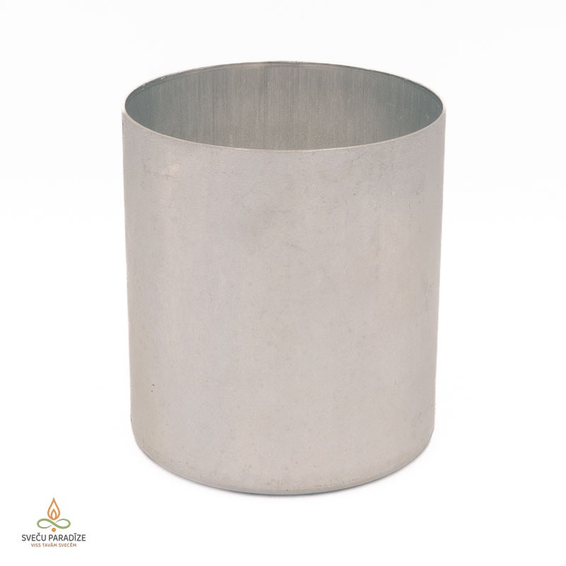 Candle mold, aluminium, cylinder, 100x115mm