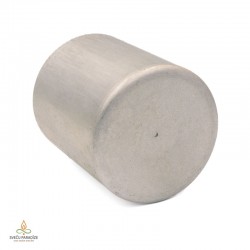 Candle mold, aluminium, cylinder, 100x115mm