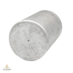Candle mold Cylinder, aluminium, 100x165mm, USED