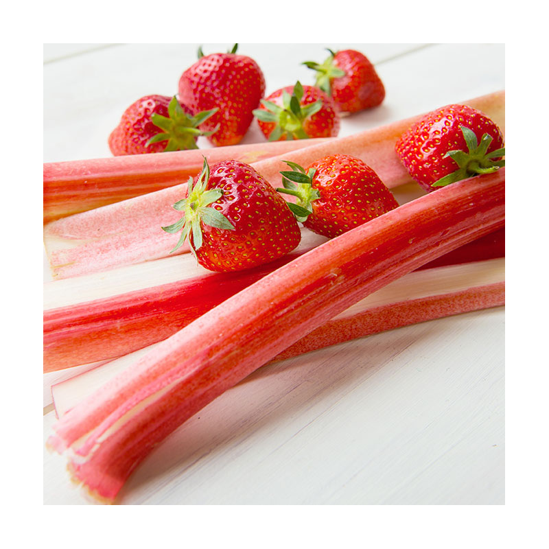 Rhubarb and strawberry, fragrance oil