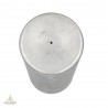 Candle mold, aluminium, cylinder, 100x240mm