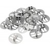 Wick sustainer for wood wicks, round