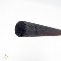 Ruumilõhnastaja pulgad polüesterkiududest, 25cm, must