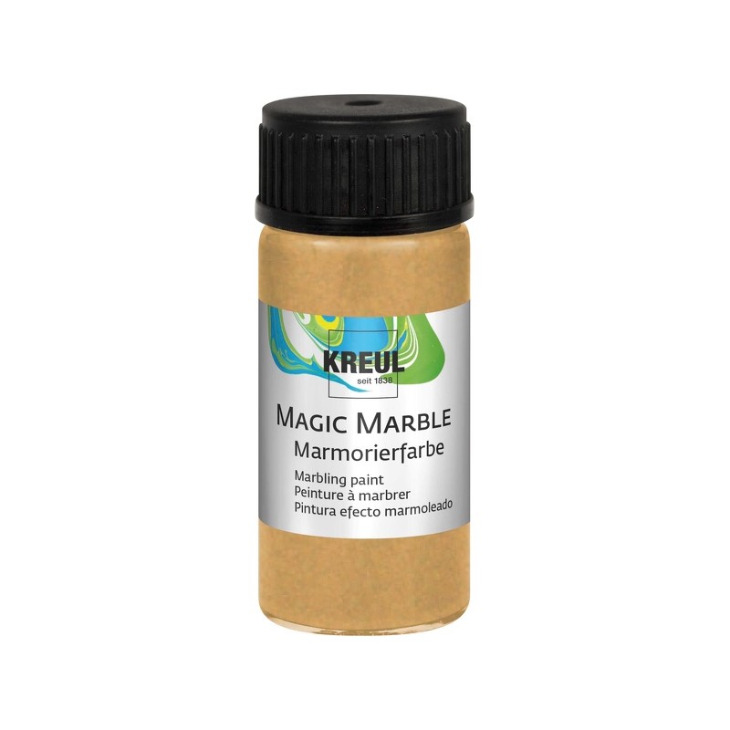 Kuldne, marmorefektiga värv, 20ml