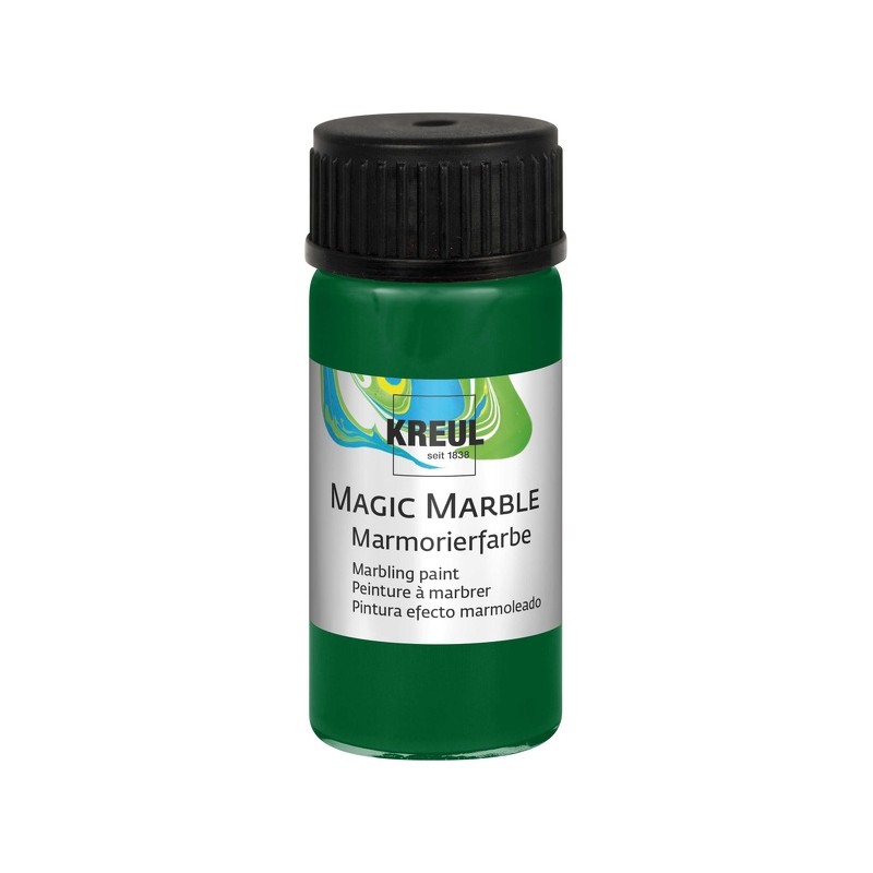 Green, marbling paint, 20ml