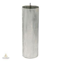 Küünlavorm eemaldatava tahinõelaga, alumiinium, silinder, 77x240mm, KASUTATUD