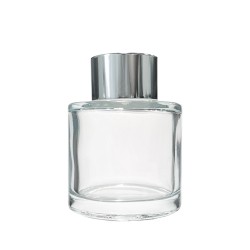 Diffuser bottle with silver...