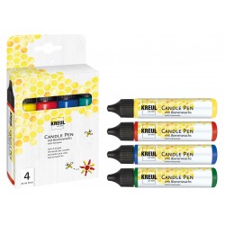 Candle coloring pen set, 4x...
