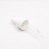 Pipettikorkki, DIN18, 10 ml pullolle, valkoinen