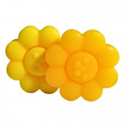Neon orange juice, soap...