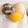 Decoration mould Ice cream, silicone, 63x34 mm