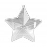 Bath ball mould Star, polycarbonate, 80mm