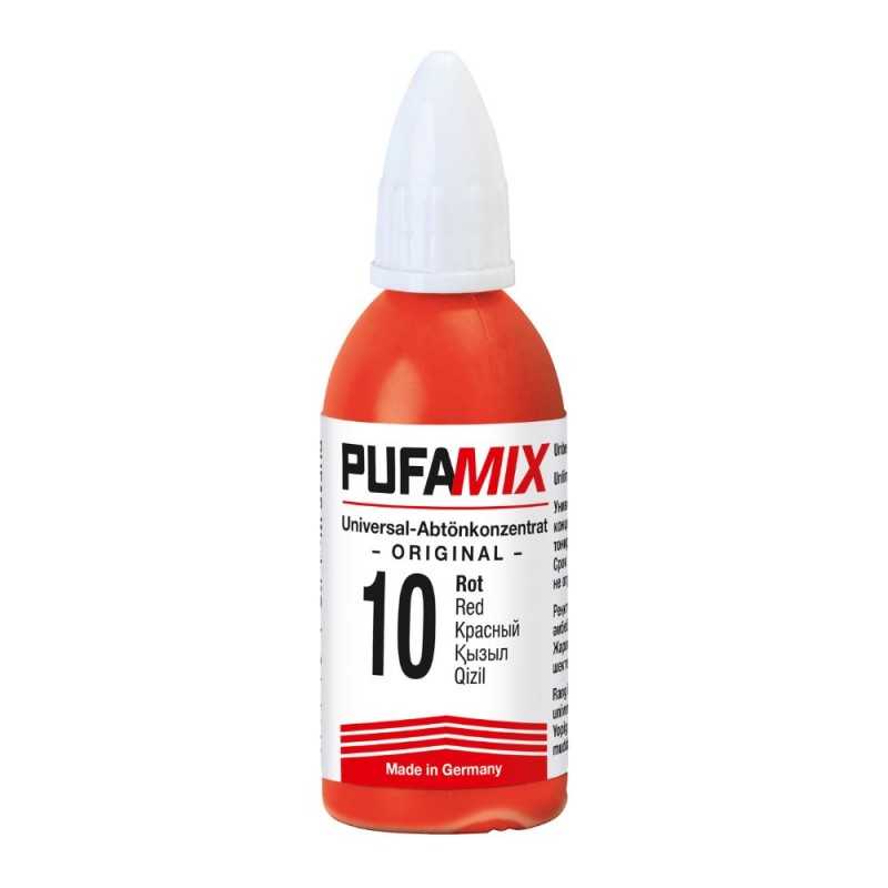 Red, dye for plaster, epoxy and varnish, 20ml