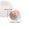 Silicone mould Camellia, 38x62mm