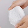 Candle mould Peony flower 2, silicone, 33x58mm