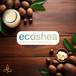 Sheaõli vaha anumas küünalde jaoks, EcoShea Container