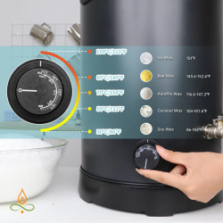 Vaha- ja seebisulatusahi, 15L, 1100W, soojendusega kraaniga