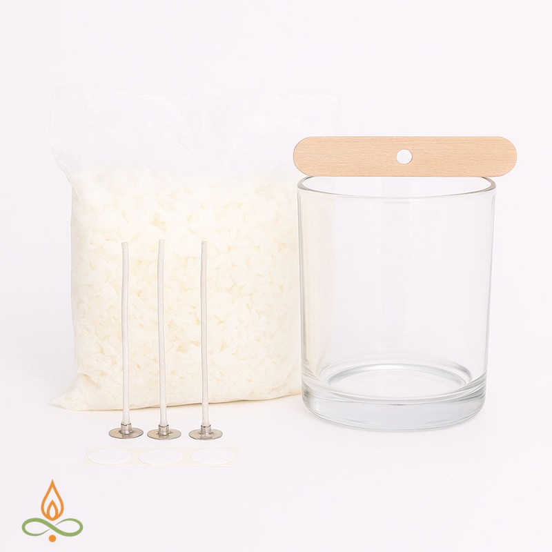 Candle making kit, for container candles, SMALL