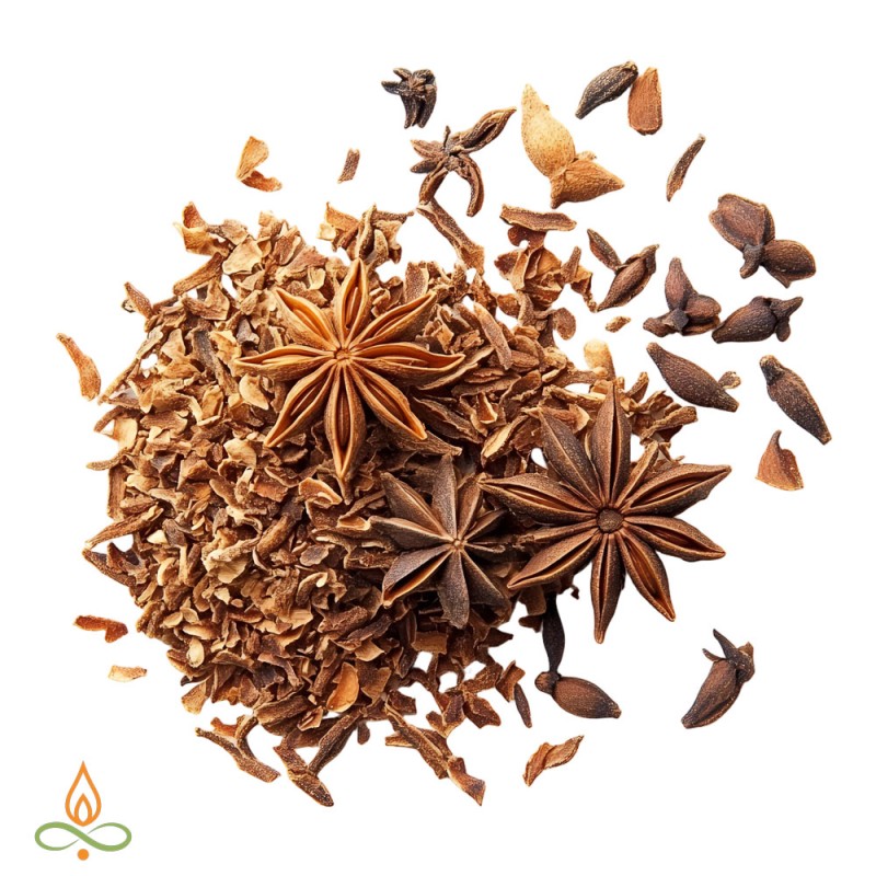 Звездочки аниса, измельченные
