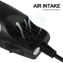 Hot air gun, 300W, black