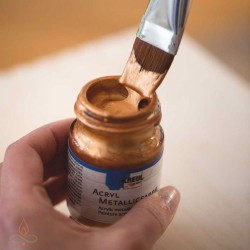 Akrüül värvide põhikomplekt, metallik, 6 x 20 ml