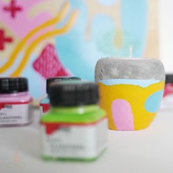 Acrylic paint basic set, gloss, 6 x 20 ml