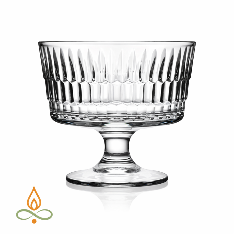 Candle container glass, RAIN, 240ml