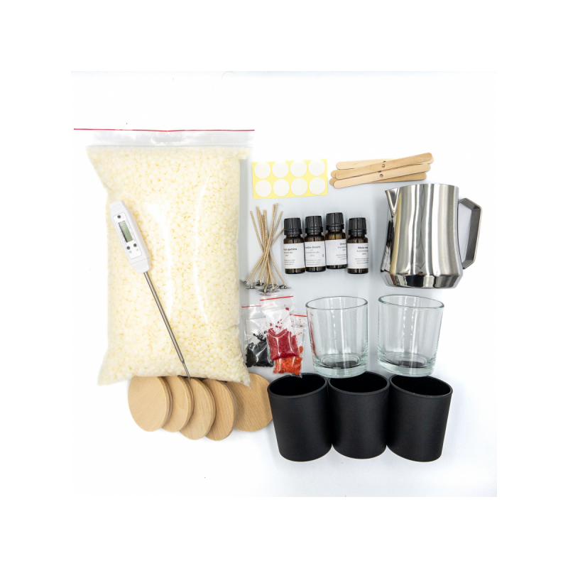 Candle making kit, for container candles, LARGE