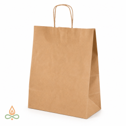 Paper bag with handles,...