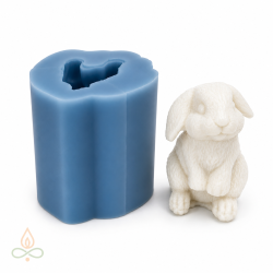Silicone mold Rabbit, 85x65 mm