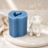 Silicone mold Rabbit, 85x65 mm