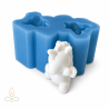 Silicone mold Little unicorn, 45x35 mm